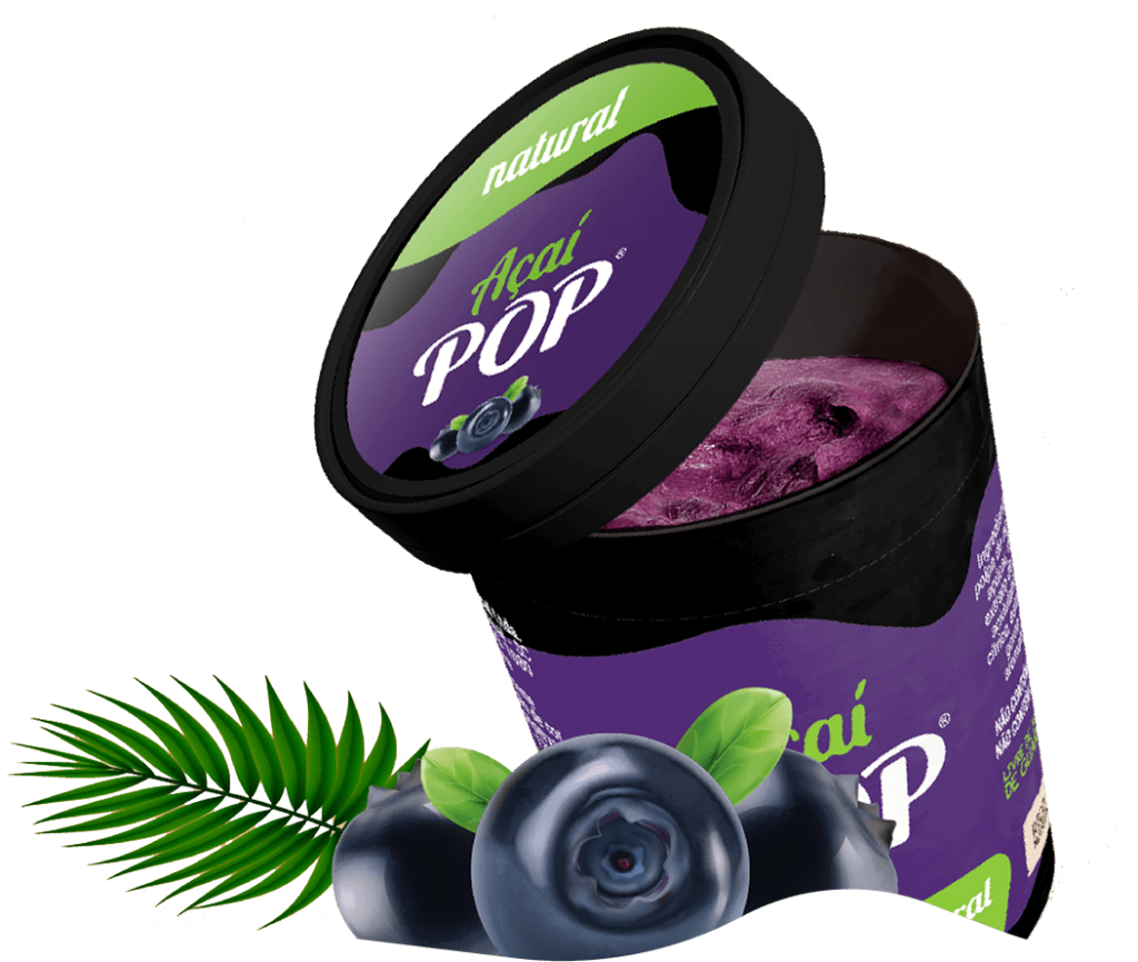 POP Alimentos – Linha completa de açaí